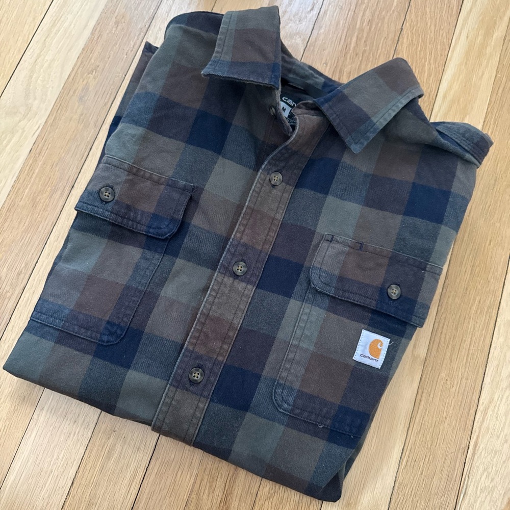 Carhartt Checkered Button-Up Flannel